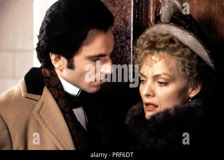Original Film Titel: DIE ZEIT DER UNSCHULD. Englischer Titel: DIE ZEIT DER UNSCHULD. Jahr: 1993. Regie: Martin Scorsese. Stars: DANIEL DAY-LEWIS; Michelle Pfeiffer. Quelle: Columbia Pictures/Caruso, Phillip/Album Stockfoto