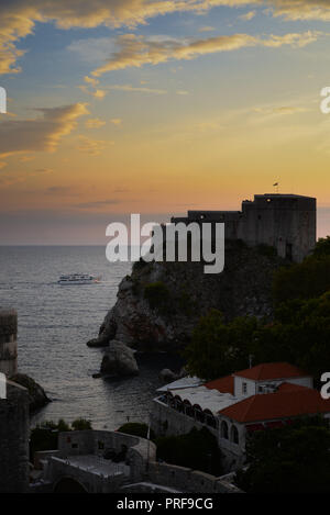 Dubrovnik Saint Ignatius Kirche in der Altstadt von Dubrovnik, Kroatien Stockfoto