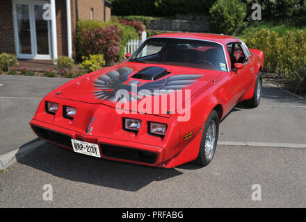 1979 Pontiac Trans Am 'Bandit Auto 'American Muscle Car Stockfoto