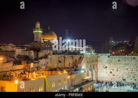 Altstadt von Jerusalem Stockfoto