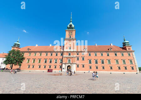 Warschau, Polen, 31. Mai 2018: Das königliche Schloss in Warschau Altstadt in Warschau (Warszawa), Polen. Stockfoto