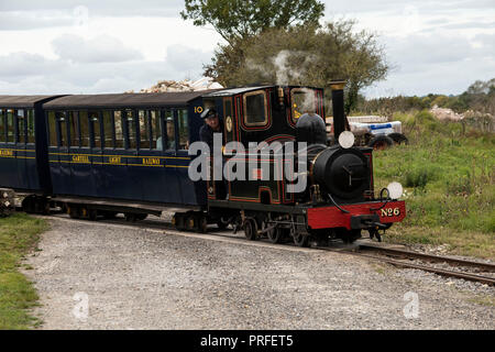 Gartell Light Railway Stockfoto