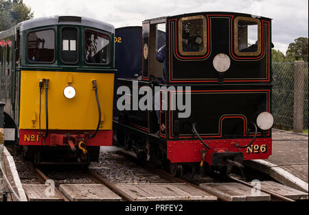 Gartell Light Railway Stockfoto