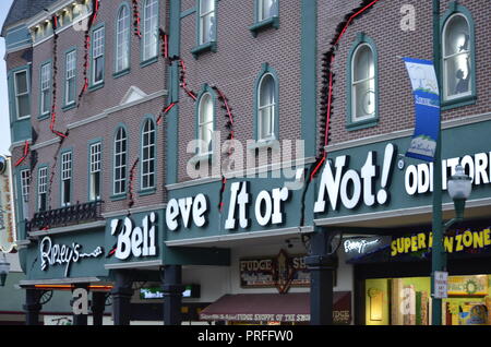 Ripley's Believe It or Not in Gatlinburg, Tennessee Stockfoto