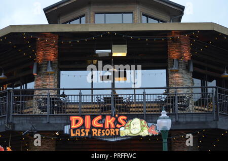 Dick's Last Resort Restaurant in Gatlinburg, Tennessee Stockfoto