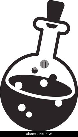 Zaubertrank Symbol, einfachen Stil Stock Vektor