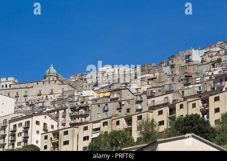 Gangi, altes Dorf in Sizilien Stockfoto