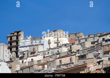 Gangi, altes Dorf in Sizilien Stockfoto