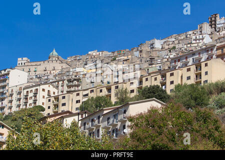 Gangi, altes Dorf in Sizilien Stockfoto