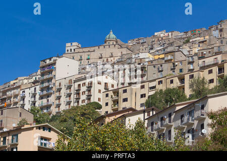 Gangi, altes Dorf in Sizilien Stockfoto