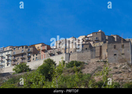 Gangi, altes Dorf in Sizilien Stockfoto