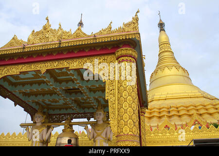 Globale VIPASSANA Pagode, GORAI, Mumbai, Indien Stockfoto