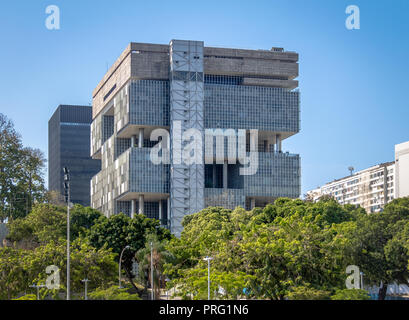 Petrobras Oil Company Headquarters Building - Rio de Janeiro, Brasilien Stockfoto