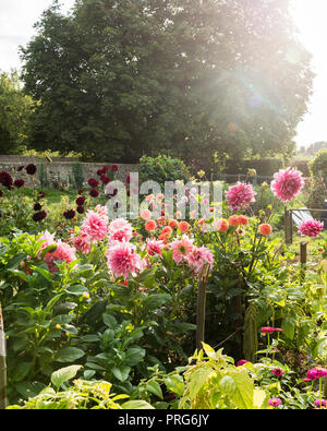 Garten Blick vom Haus, das einst die Heimat von Virgina Wolfe Stockfoto