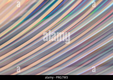 Mehrfarbiger Hintergrund imitieren Hologramm. Stockfoto