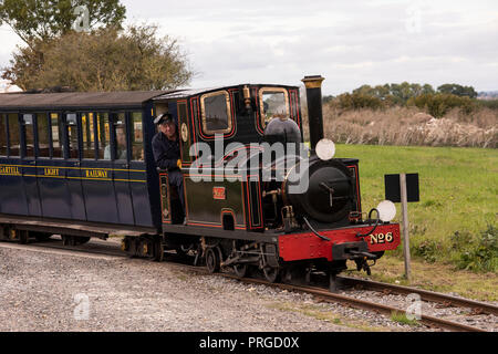 Gartell Light Railway Stockfoto