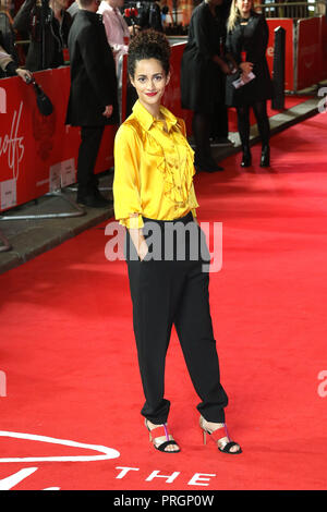 London, Großbritannien. 2. Oktober, 2018. Ines Melab, die Romanows - Weltpremiere Curzon Mayfair, London, UK, 02. Oktober 2018, Foto von Richard Goldschmidt Credit: Rich Gold/Alamy leben Nachrichten Stockfoto