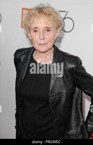 New York, USA. 2. Oktober, 2018. Regisseurin Claire Denis besucht die "High Life" Premiere in der Alice Tully Hall im Oktober 2, 2018 in New York City. Credit: AKPhoto/Alamy leben Nachrichten Stockfoto