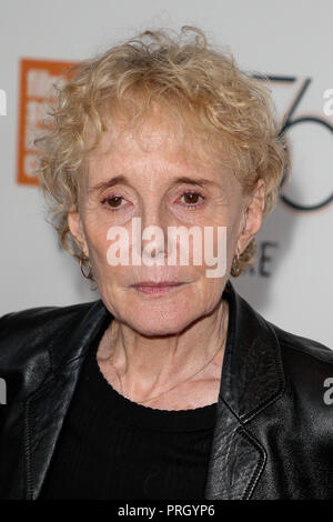 New York, Vereinigte Staaten. Okt, 2018 02. NEW YORK - OKT 2: Regisseurin Claire Denis besucht die "High Life" Premiere in der Alice Tully Hall im Oktober 2, 2018 in New York City. Credit: Foto Access/Alamy leben Nachrichten Stockfoto