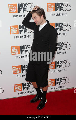 New York, Vereinigte Staaten. Okt, 2018 02. NEW YORK - OKT 2: Schauspieler Robert Pattinson besucht die "High Life" Premiere in der Alice Tully Hall im Oktober 2, 2018 in New York City. Credit: Foto Access/Alamy leben Nachrichten Stockfoto
