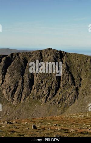 Coniston Cumbria GROSSBRITANNIEN. Blick von Coniston Old Man im englischen Lake District, Cumbria. Stockfoto