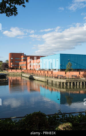 Heidelberg Graphic Equipment Limited, High Street, Brentford, Hounslow, Middlesex, Großbritannien Stockfoto