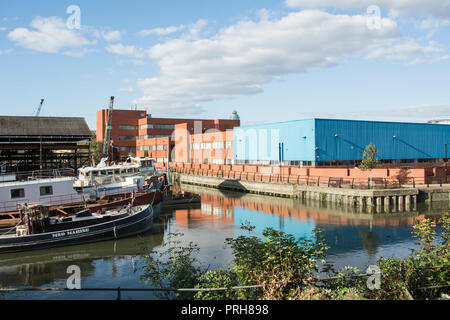 Heidelberg Graphic Equipment Limited, High Street, Brentford, Hounslow, Middlesex, Großbritannien Stockfoto