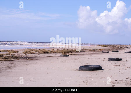 Hurrikan Florenz - nach dem Sturm auf Emerald Isle, North Carolina September 2018 Stockfoto