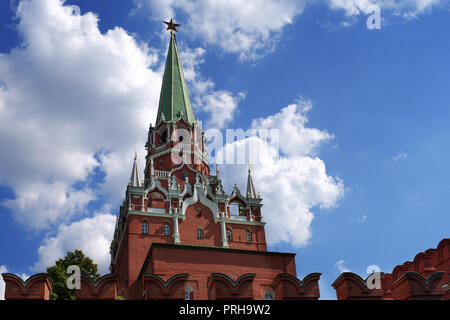 Moskauer Kreml Turm, Russland Stockfoto