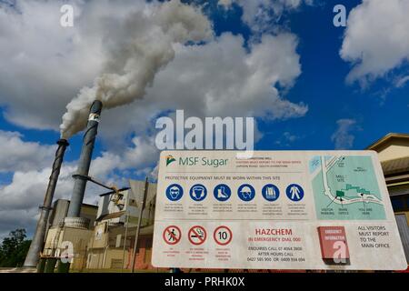 MSF South Johnstone Sugar Mill, Queensland, Australien Stockfoto