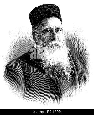 Dunant, Henry (1828-1910), Schweizer Geschäftsmann und Humanist, Stockfoto