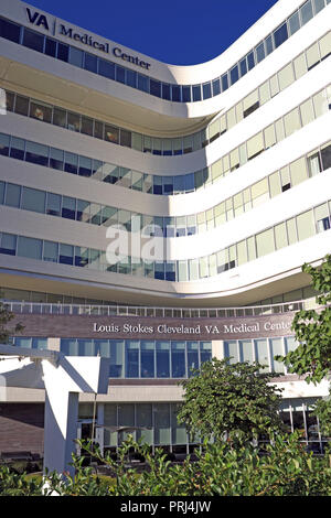 Die Louis Stokes Cleveland VA Medical Center in Cleveland, Ohio, USA. Stockfoto