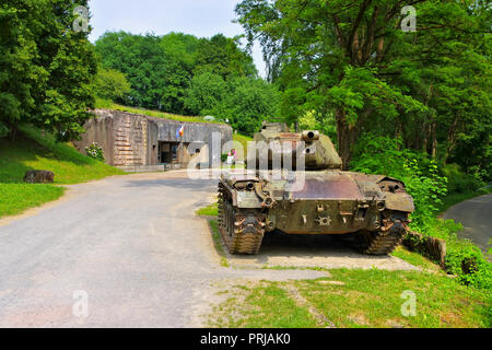 Lembach Ouvrage du Vier a Chaux, französische Maginot-linie Stockfoto