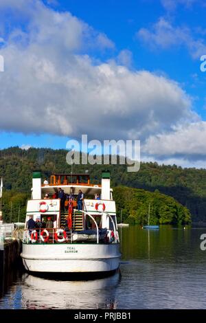 Der Lake District, Bowness on Windermere, Cumbria, England, Großbritannien Stockfoto