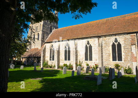 St Nicholas Church New Romney, Kent, Großbritannien Stockfoto