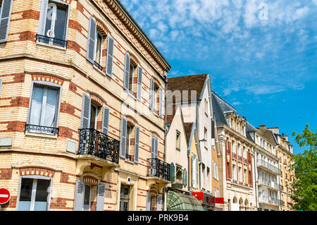 Historische Gebäude in Chartres, Frankreich Stockfoto