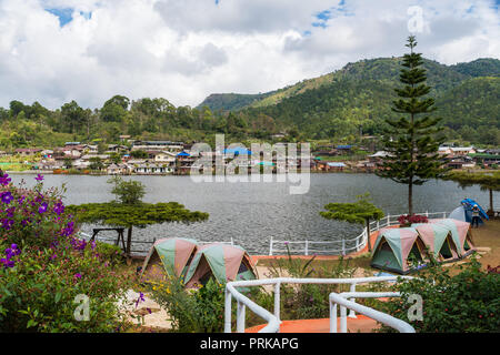 Baan Rak Thai Village, die chinesische Gemeinde in Mae Hong Sorn Provinz von Thailand Stockfoto