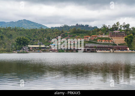 Baan Rak Thai Village, die chinesische Gemeinde in Mae Hong Sorn Provinz von Thailand Stockfoto