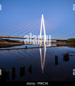 Nördlichen Turm Brücke über den Fluss Wear, Sunderland, Tyne and Wear, England, Vereinigtes Königreich Stockfoto