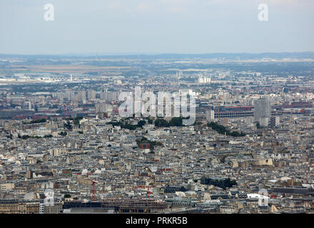 Viele Haus und Gebäude in Paris Frankreich Stockfoto