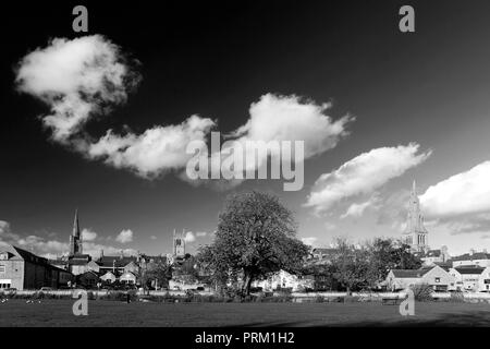 Herbst, Stamford Hill, Stamford Town, Lincolnshire, England, Großbritannien Stockfoto