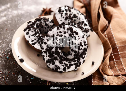 Süß und lecker doughtnuts Stockfoto