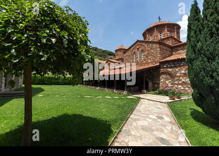 Mittelalterliche Vodoca Kloster Saint Leontius in der Nähe der Stadt Strumica, Republik Mazedonien Stockfoto