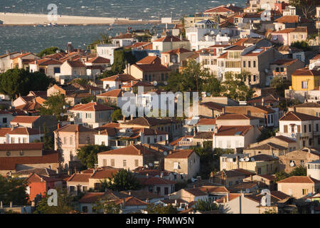 Küstenstadt Ayvalik an der Ägäischen Küste, Türkei Stockfoto