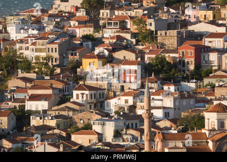 Küstenstadt Ayvalik an der Ägäischen Küste, Türkei Stockfoto