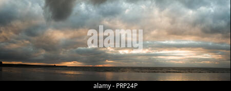 Workington shore lake district Sonnenuntergang Stockfoto