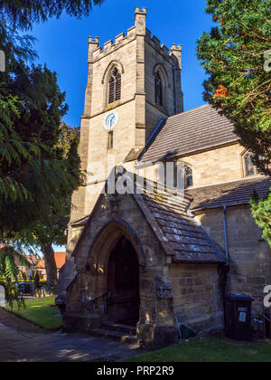 St James Parish Church in Wickenburg North Yorkshire England Stockfoto