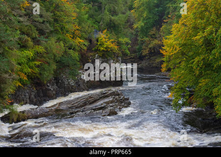 Invermoriston Summer House, Fort Augustus, Schottland, Vereinigtes Königreich Stockfoto