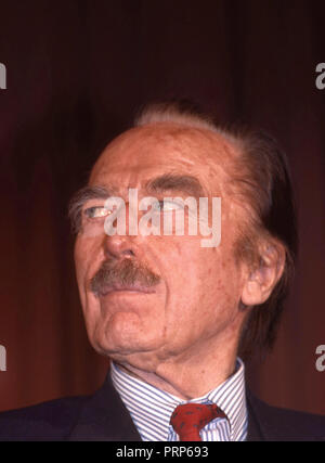 Fred Trumpf im Plaza Hotel am Dezember 1, 1988 in New York City. Quelle: Walter McBride/MediaPunch Stockfoto