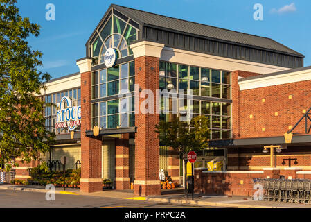 Kroger Essen & Apotheke in Atlanta, Georgia. Kroger ist der weltweit größte Supermarktkette in Bezug auf die jährlichen Einkommen. (USA) Stockfoto